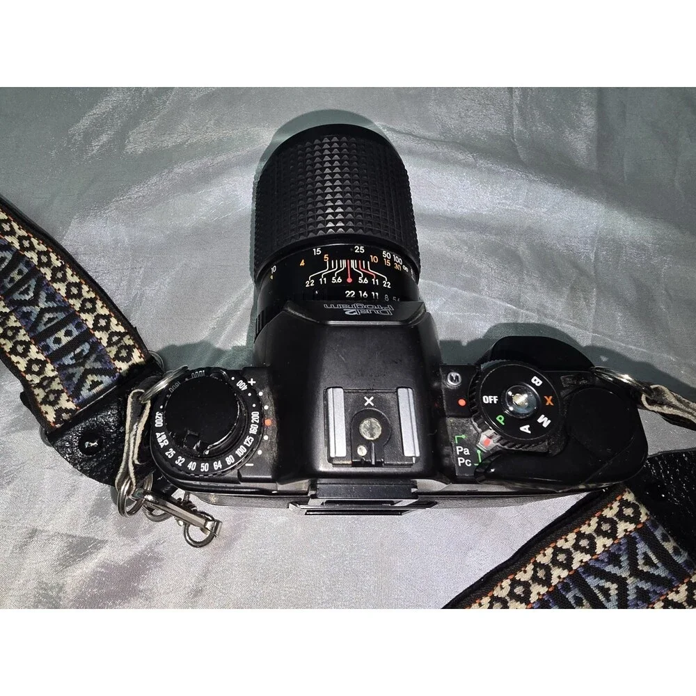 KSX-P DUAL 2 PROGRAM Multiple Lenses Vintage 35mm Camera Bag Japan Untested